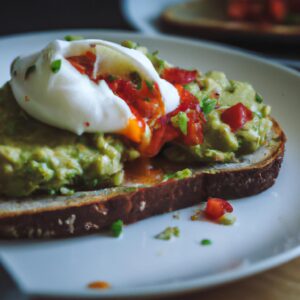 Avocado Toast with Poached Egg and Salsa Breakfast Recipe