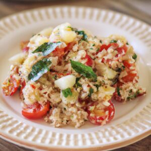 Caprese Quinoa Salad Delicious Side Dish Recipe