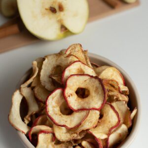 Cinnamon Apple Chips Healthy Snack Recipe