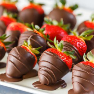 Dark Chocolate Dipped Strawberries Decadent Dessert Recipe