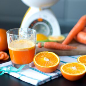 Fresh Orange and Carrot Juice Blend Dinner Recipe