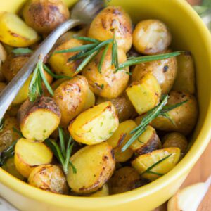 Garlic and Herb Roasted Potatoes Flavorful Side Dish