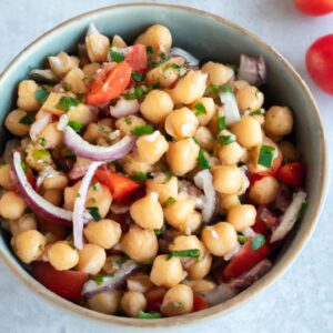 Greek Chickpea Salad Refreshing and Nutritious Recipe