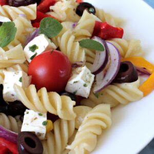 Greek Pasta Salad Refreshing Side Dish Recipe