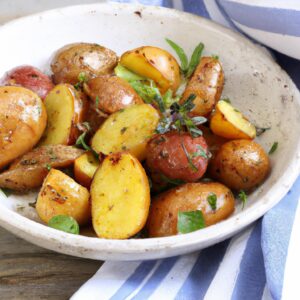 Herbed Roasted Fingerling Potatoes Flavorful Side Dish