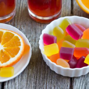 Homemade Fruit Gummies with Real Fruit Juice Easy Dessert Recipe