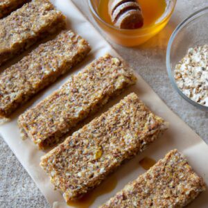 Homemade Granola Bars with Oats and Honey Healthy Snack Recipe