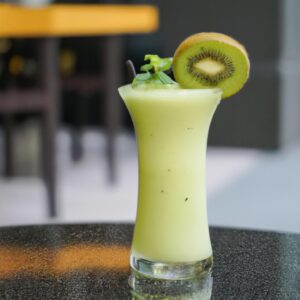 Kiwi Green Tea Smoothie Refreshing Beverage Recipe