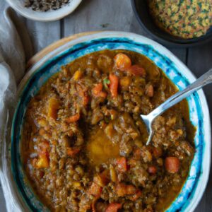 Lentil and Vegetable Curry Flavorful Main Dish Recipe