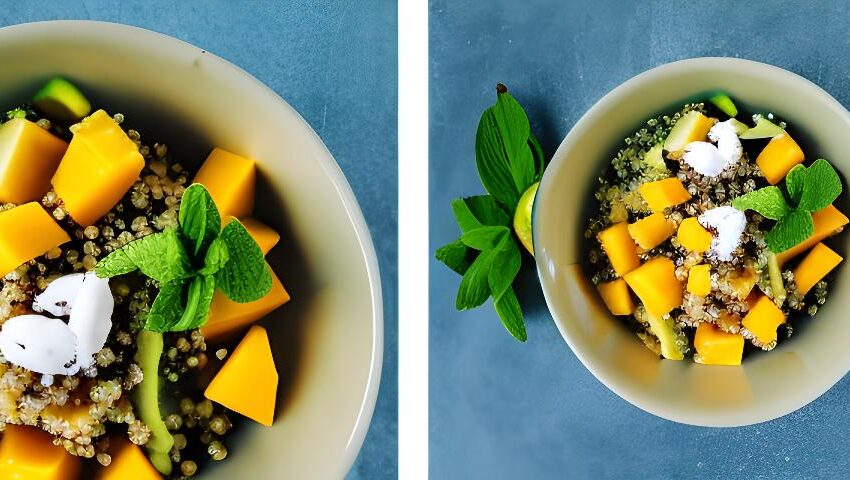 Mango Avocado Quinoa Salad