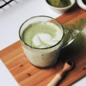 Matcha Latte with Almond Milk Dinner Recipe