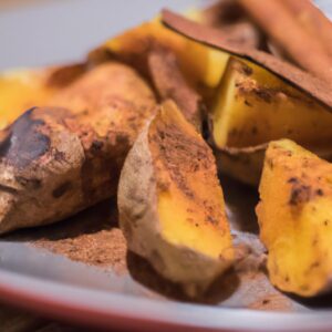 Oven Roasted Sweet Potatoes with Cinnamon Side Dish Recipe