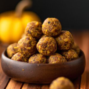 Pumpkin Spice Energy Bites Healthy Snack Recipe