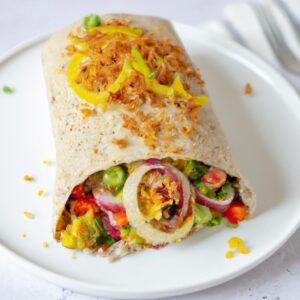 Quinoa and Veggie Breakfast Burrito Healthy Breakfast Recipe