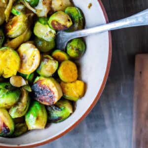 Roasted Brussels Sprouts and Butternut Squash Side Dish Recipe