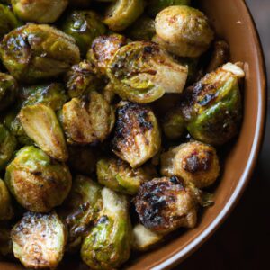 Roasted Garlic Brussels Sprouts Flavorful Side Dish Recipe