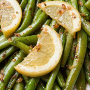 Sauteed Lemon Garlic Green Beans Flavorful Side Dish