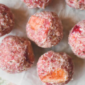 Strawberry Cheesecake Energy Bites Sweet and Energizing Dessert