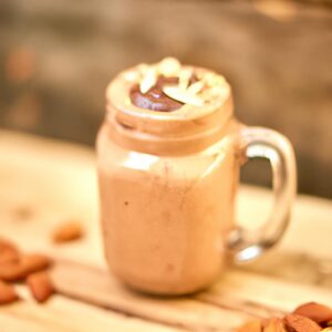 Almond Butter Cup Smoothie Creamy Dessert Recipe