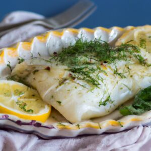 Baked Cod with Lemon and Dill Easy Main Dish Recipe