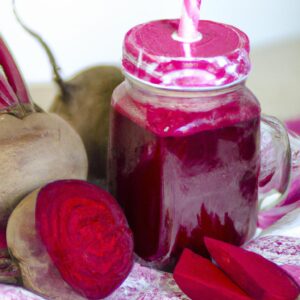 Beetroot and Berry Smoothie Refreshing Beverage Recipe