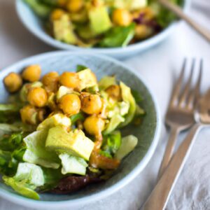 Chickpea and Avocado Lettuce Cups Healthy Dinner Recipe