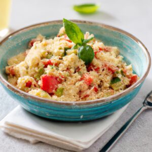 Greek Couscous Salad Refreshing Side Dish Recipe