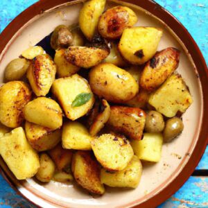 Greek Roasted Potatoes Easy Side Dish Recipe