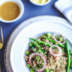 Quinoa and Edamame Salad with Ginger Soy Dressing Healthy Salad Recipe